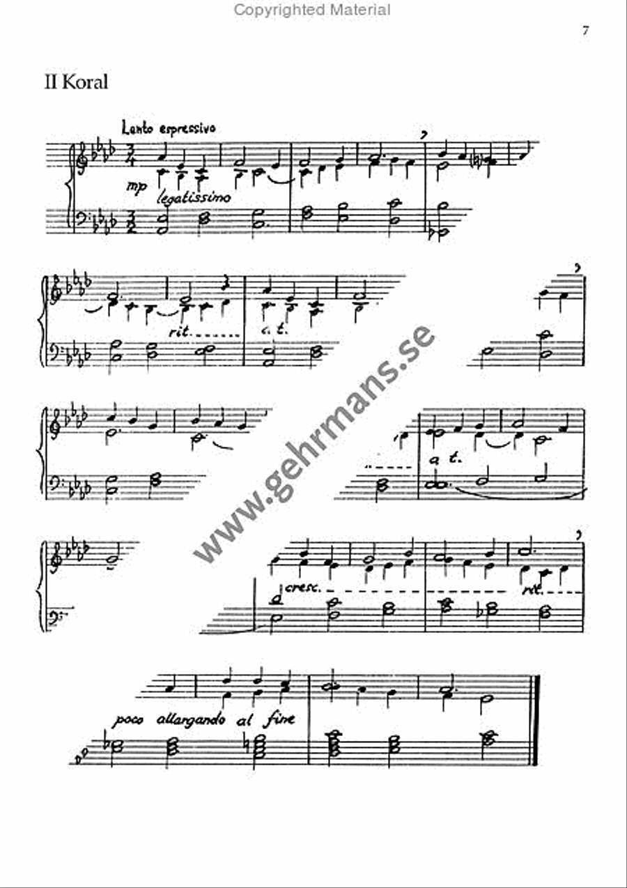 Komme ditt rike Organ Solo scores gallery preview page 4