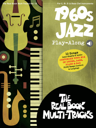Book cover for 1960s Jazz Play-Along