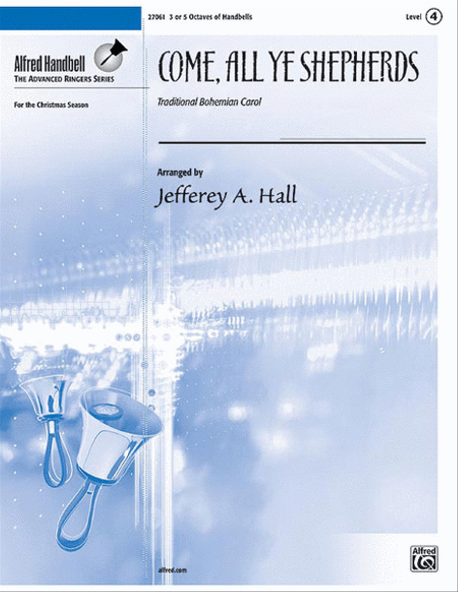 Come, All Ye Shepherds Handbell Choir scores gallery preview page 1
