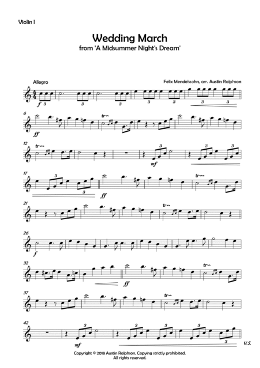 Wedding March (from 