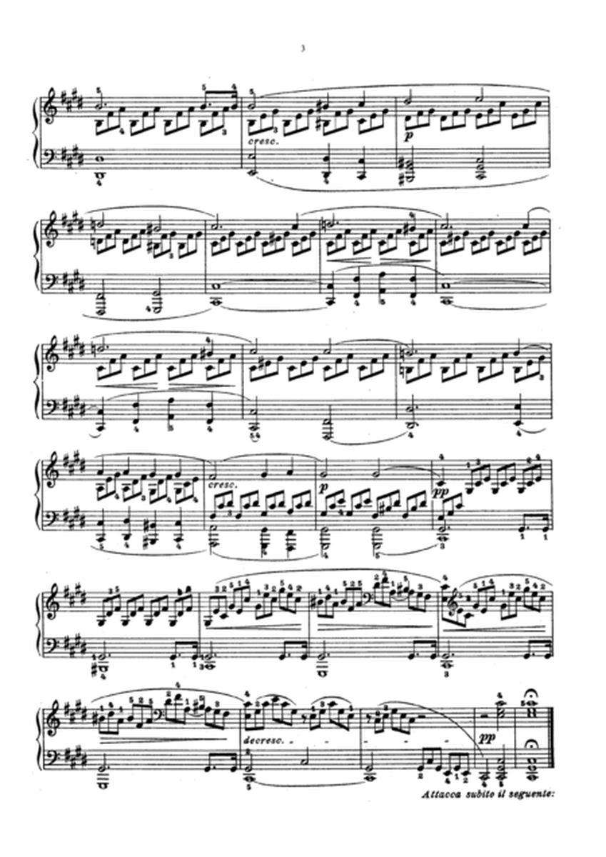 Beethoven Sonata No. 14 Op. 27 No. 2 in C-sharp Minor. Moonlight sonata
