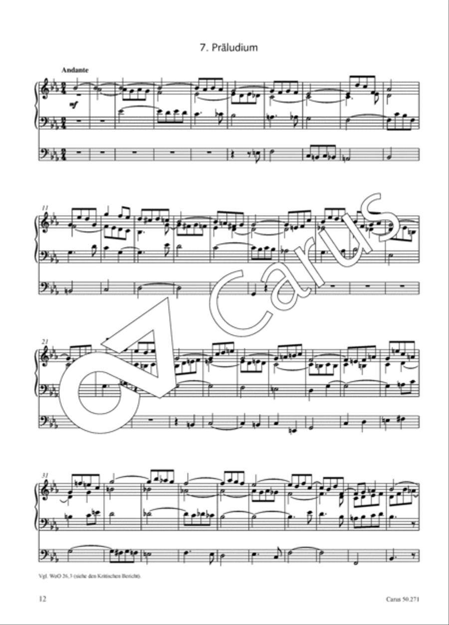 Ten small pieces for the organ Organ Solo scores gallery preview page 13