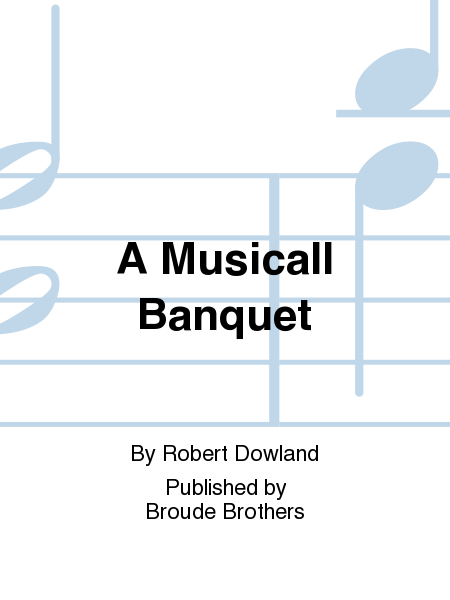 A Musicall Banquet. PF 59