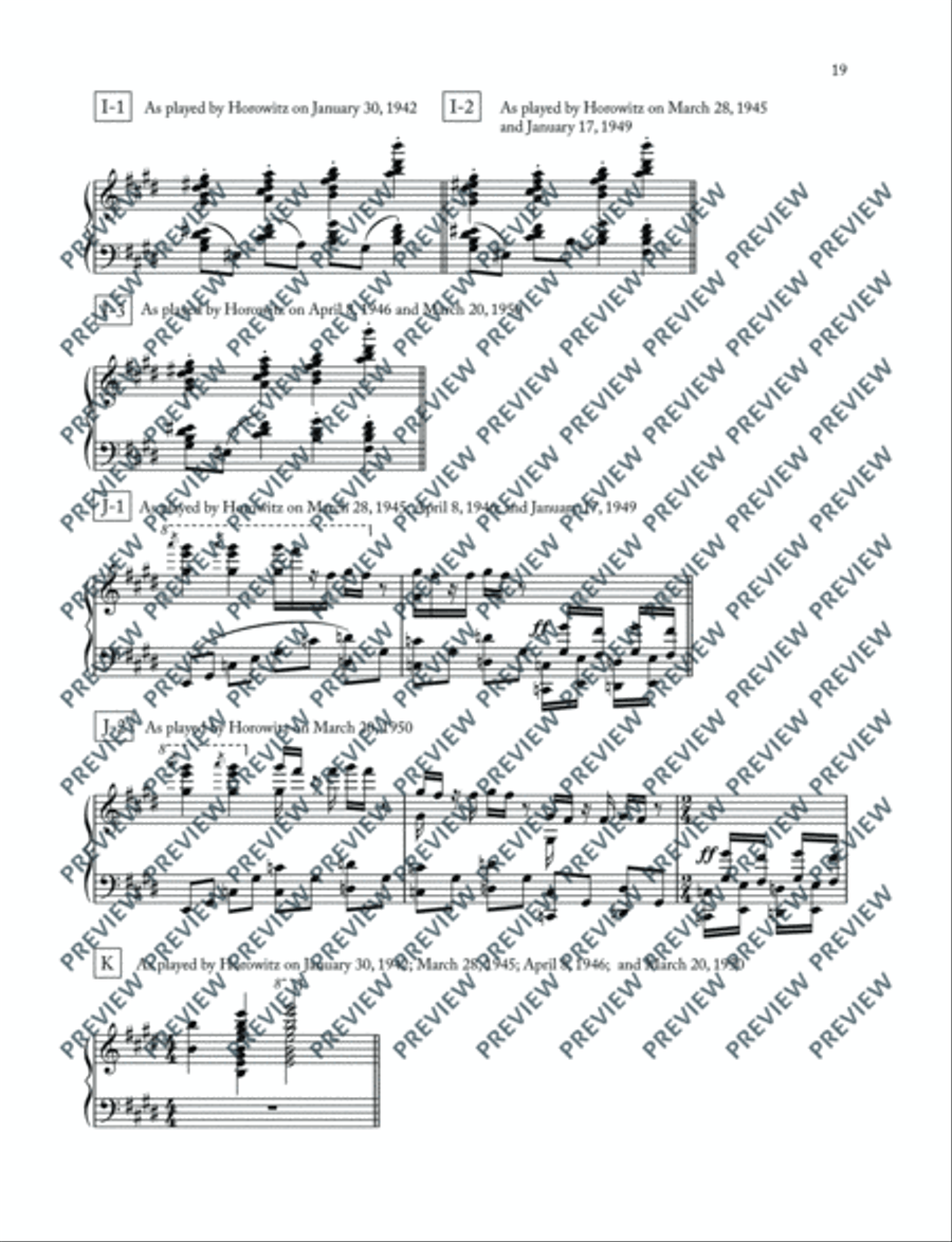 Carmen Variations Piano Solo scores gallery preview page 20