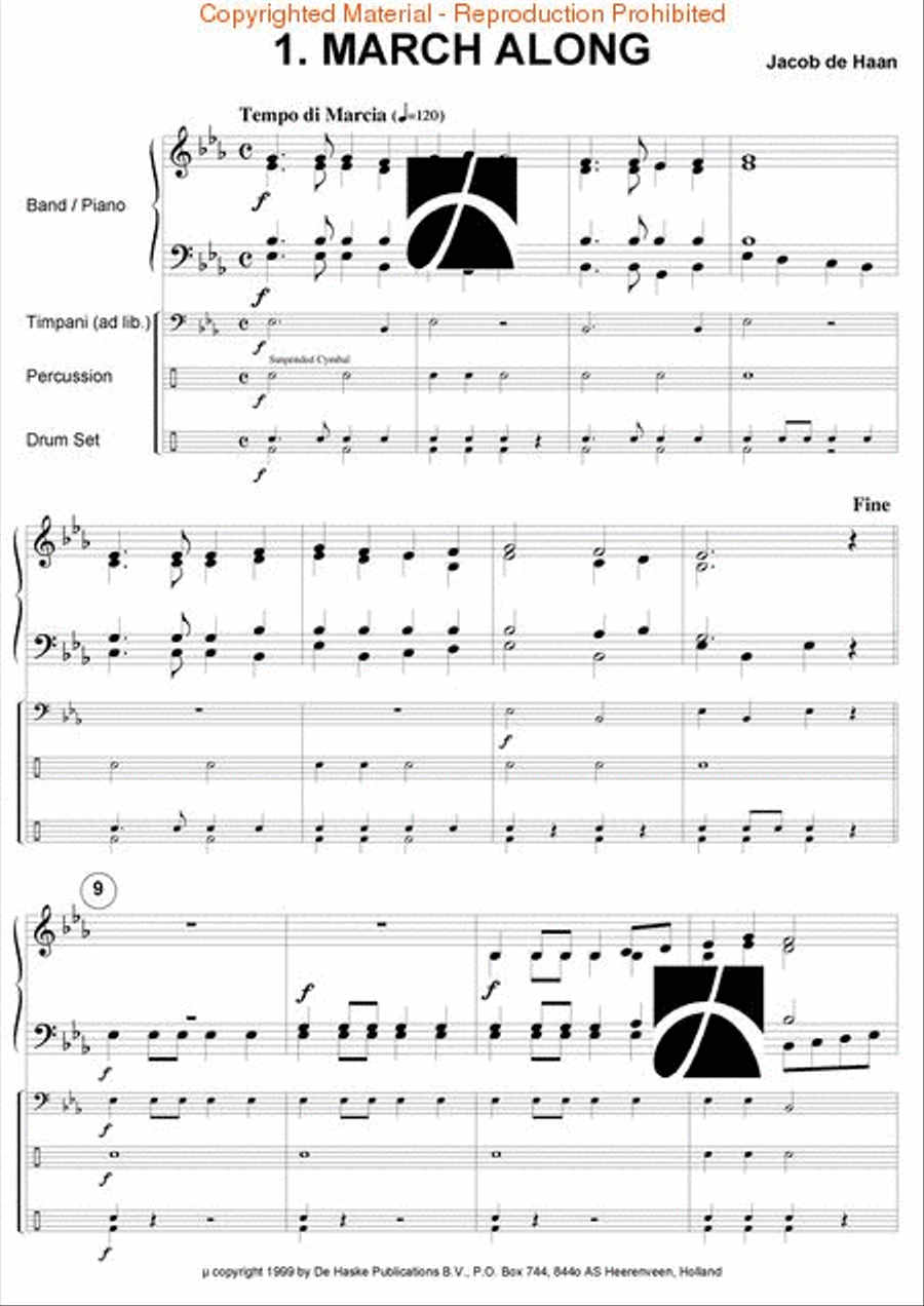First Class - In Concert Concert Band scores gallery preview page 2