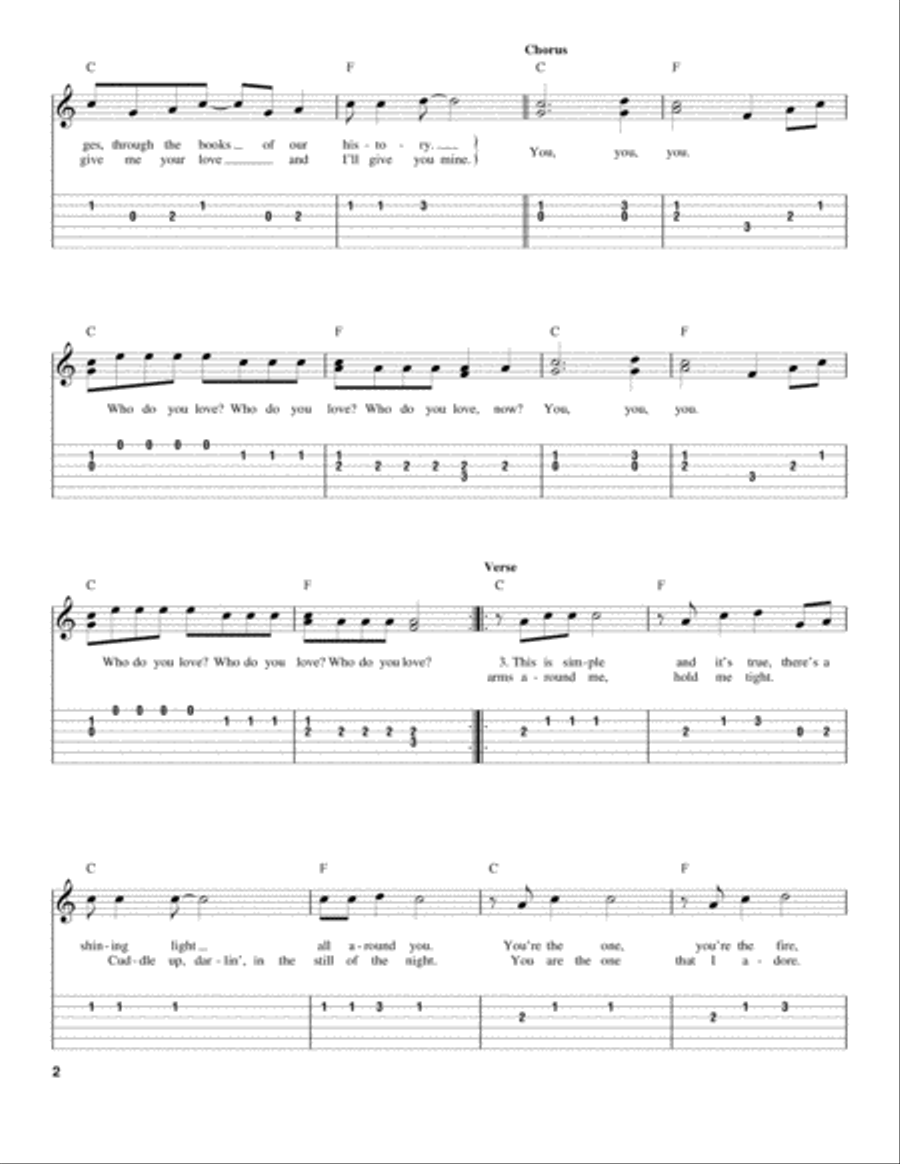 Who Do You Love Acoustic Guitar scores gallery preview page 2