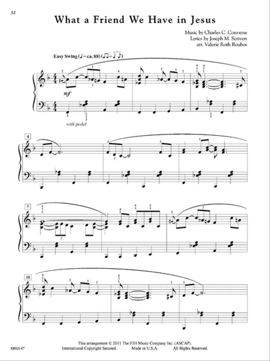 In Recital with Timeless Hymns, Book 6 Piano Method scores gallery preview page 5