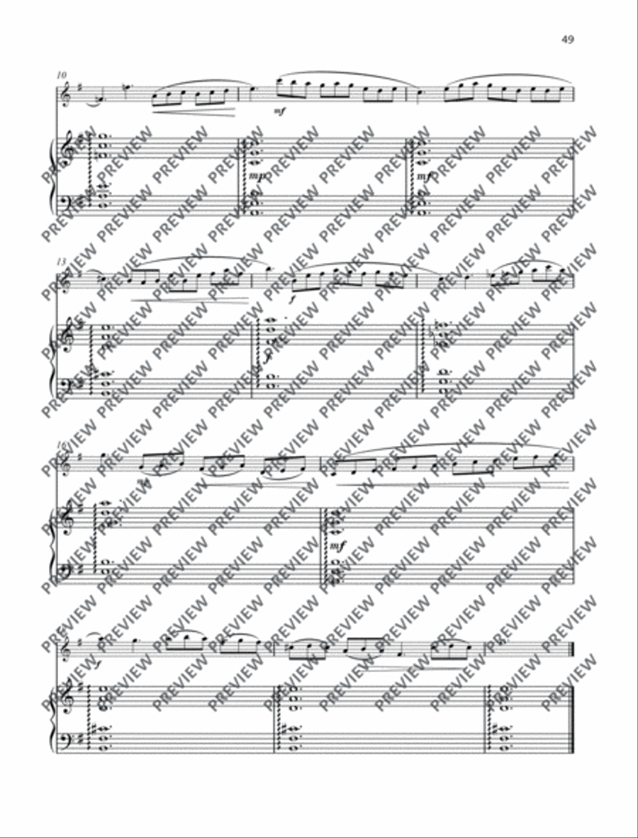 Water Lily Soprano Recorder scores gallery preview page 3