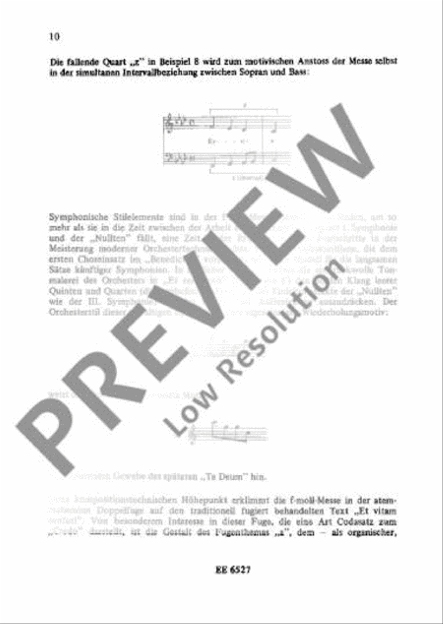 Mass No. 3 f minor Choir scores gallery preview page 11