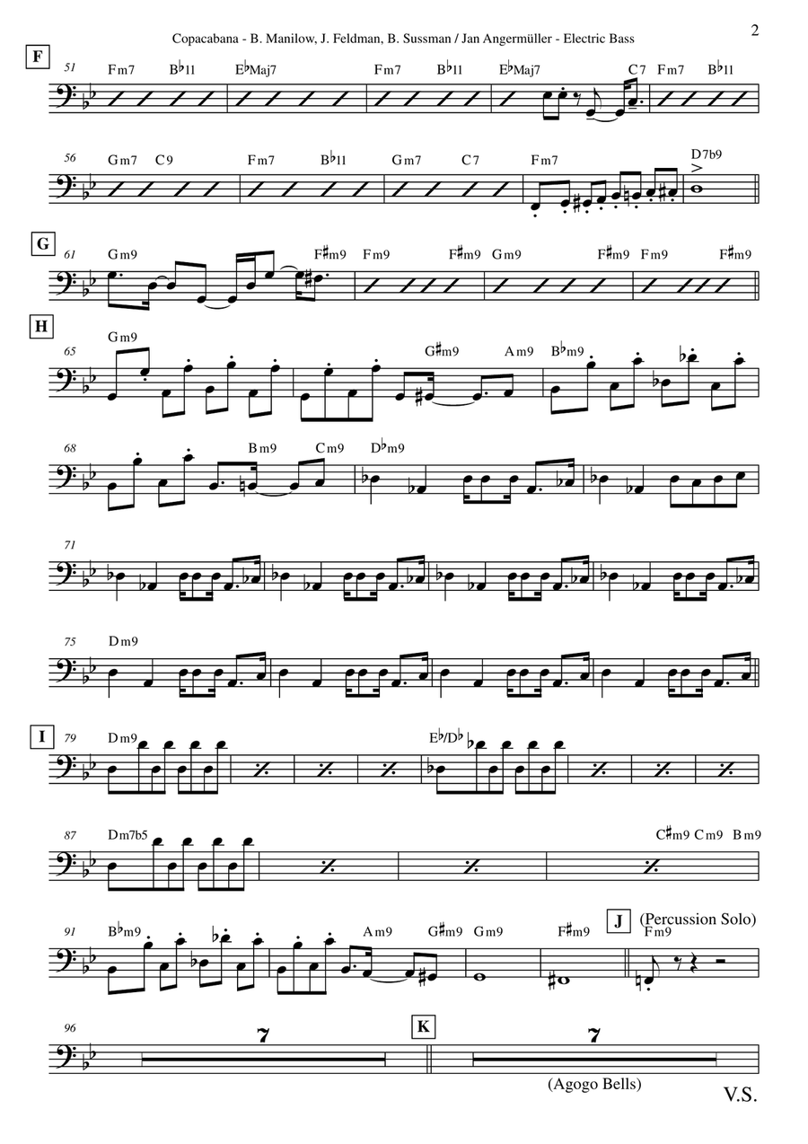 Copacabana (At The Copa) Acoustic Guitar scores gallery preview page 2