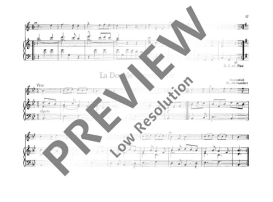 Leichte Spielmusik des Rokoko Soprano Recorder scores gallery preview page 18