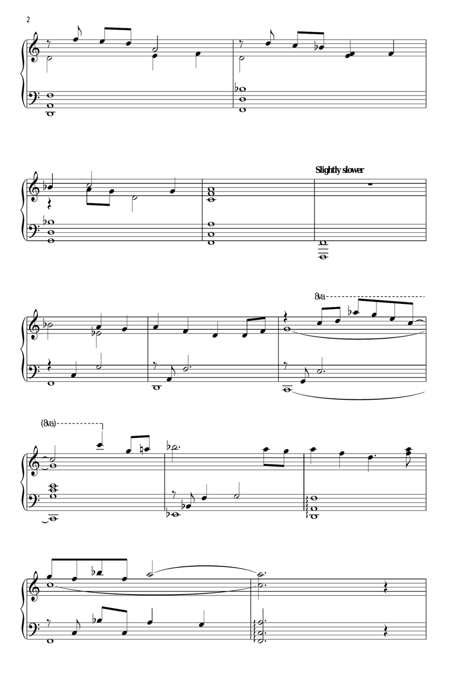 The High King And Queen Of Narnia Piano Solo scores gallery preview page 2