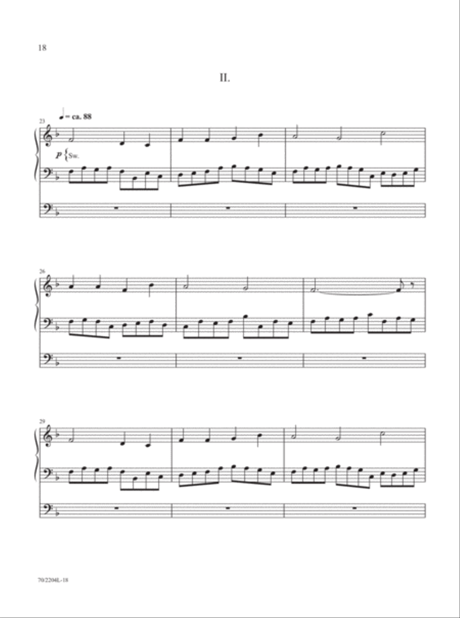 The Organist's Library, Vol 66 Organ Solo scores gallery preview page 10