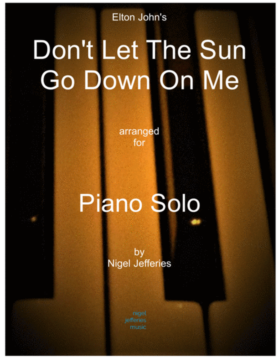 Don't Let The Sun Go Down On Me image number null