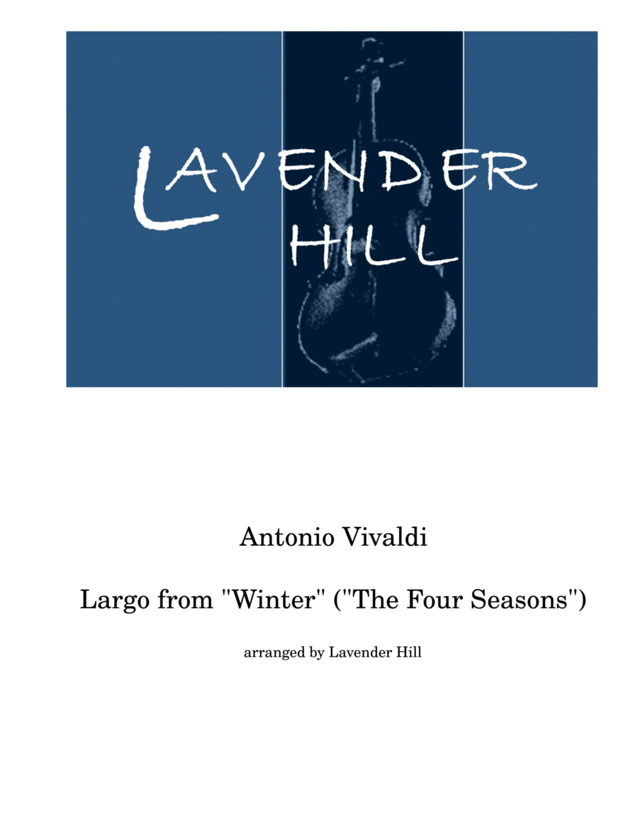 Largo from Winter (The Four Seasons) image number null