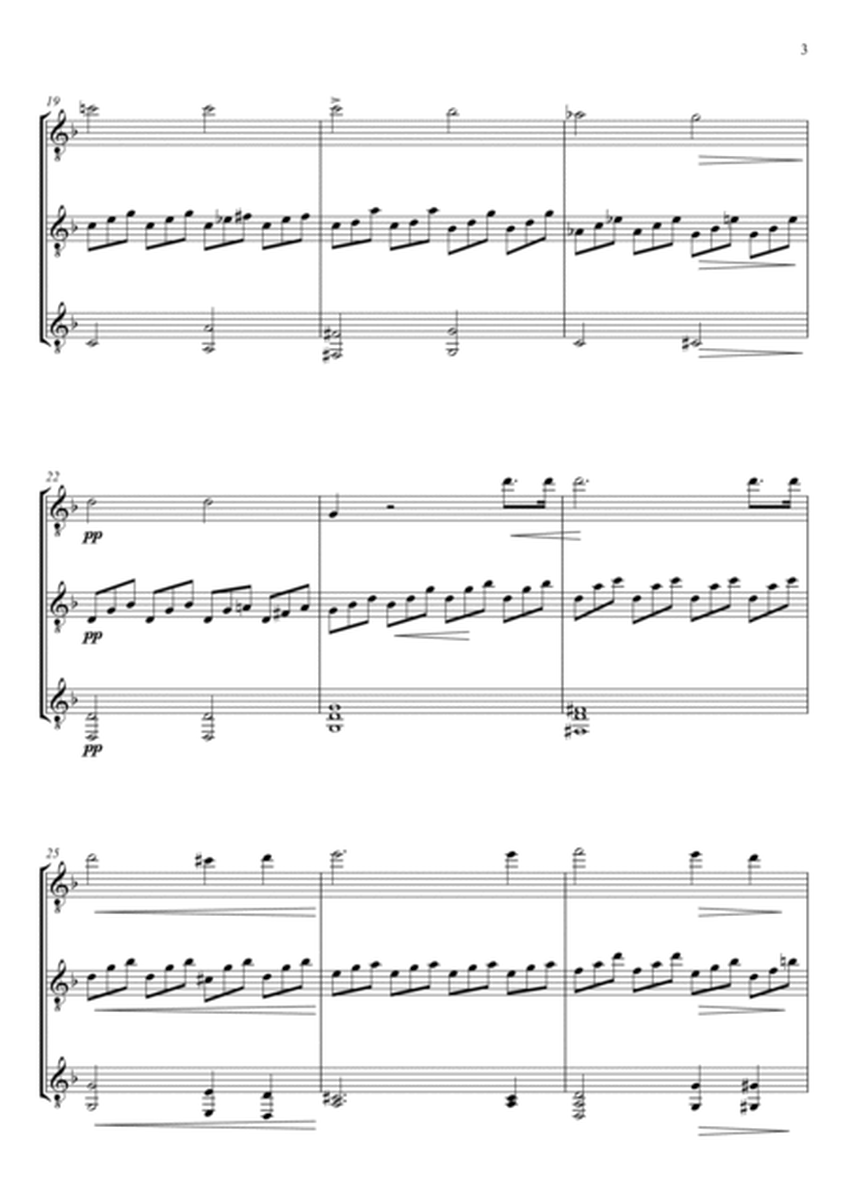ADAGIO SOSTENUTO ( MOONLIGHT SONATA) - BEETHOVEN - FOR GUITAR TRIO