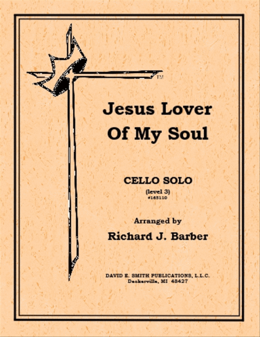 Jesus, Lover Of My Soul Jesus, Lover Of My Soul Cello scores gallery preview page 1