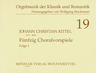 Book cover for 50 Choralvorspiele Band 1