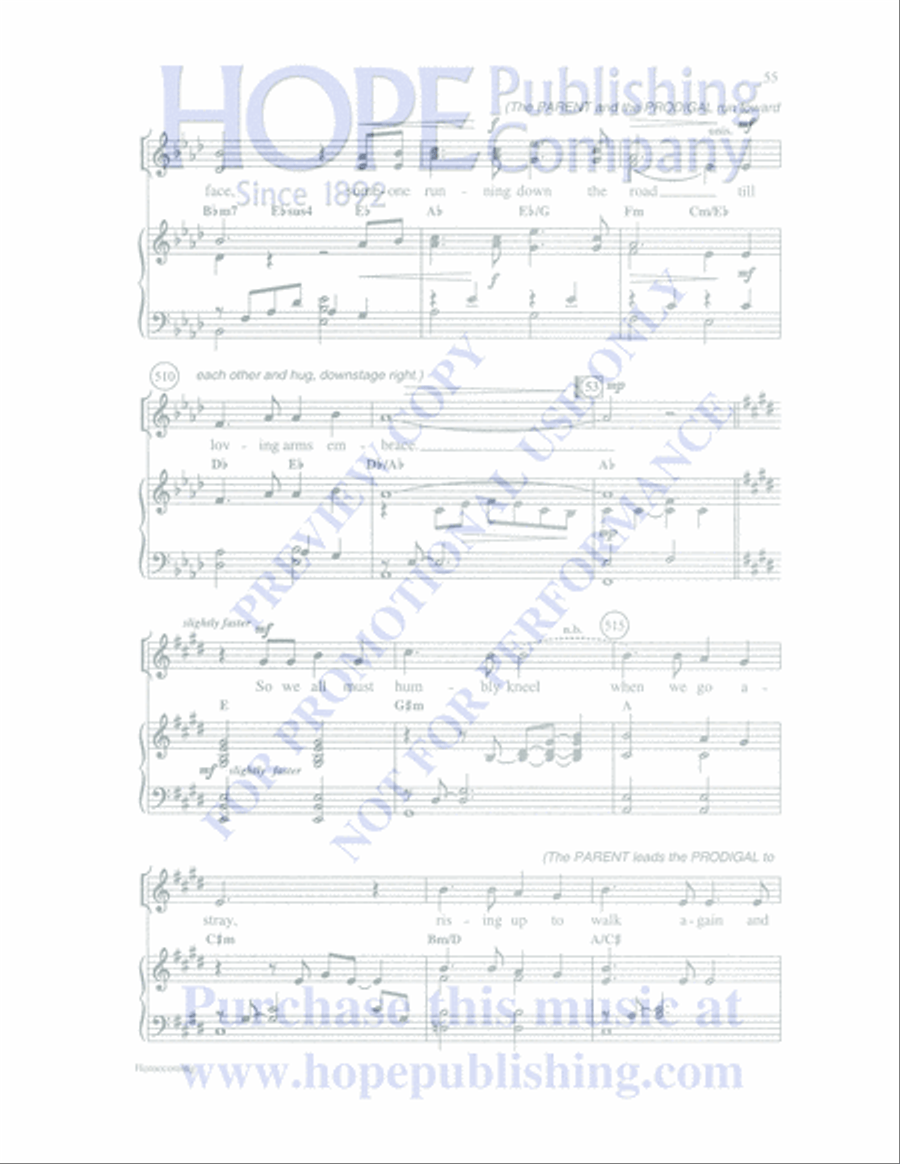Once Upon a Parable Unison Choir scores gallery preview page 55