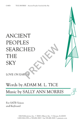 Book cover for Ancient Peoples Searched the Sky