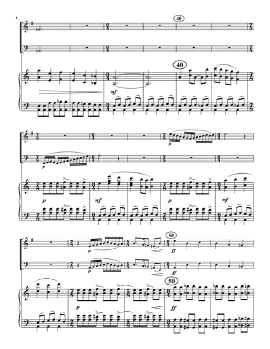 Color Code Horn scores gallery preview page 6
