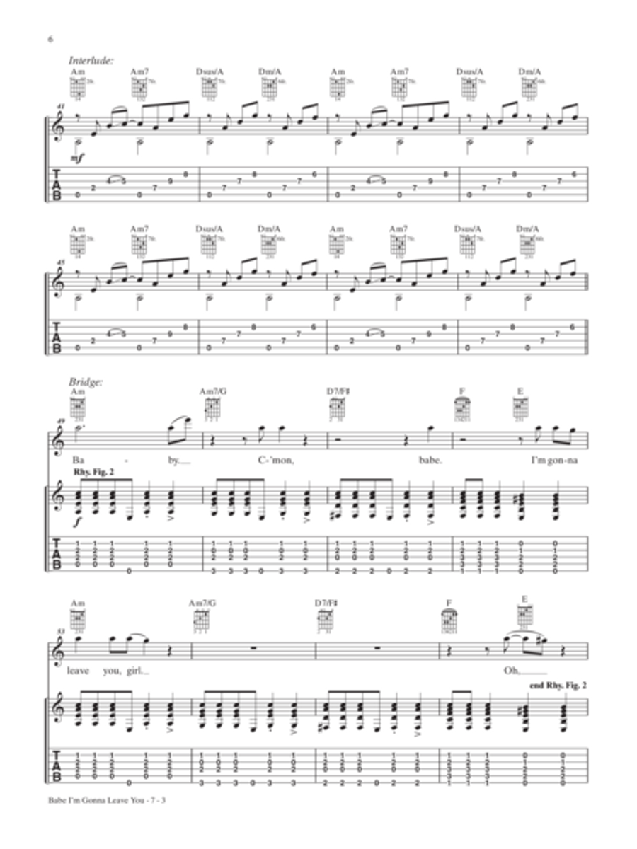 Classic Acoustic Guitar Play-Along Acoustic Guitar scores gallery preview page 6
