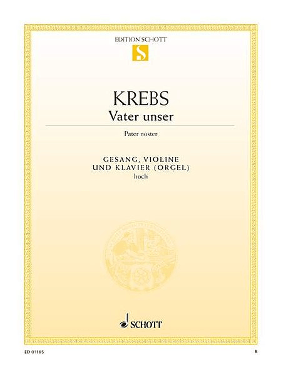 Vater Unser High Voice scores gallery preview page 1