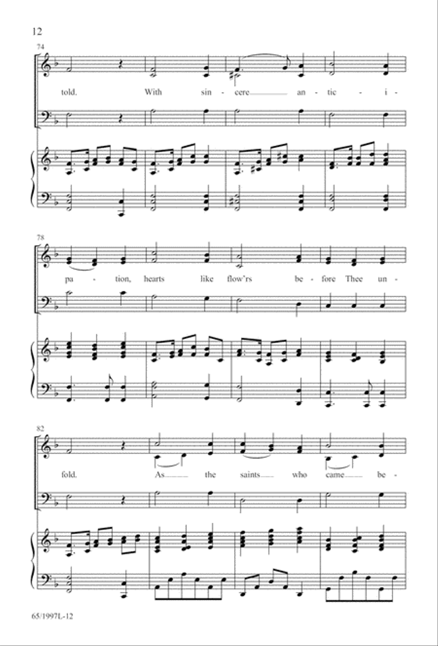 Candles and Carols Candles and Carols 3-Part scores gallery preview page 13