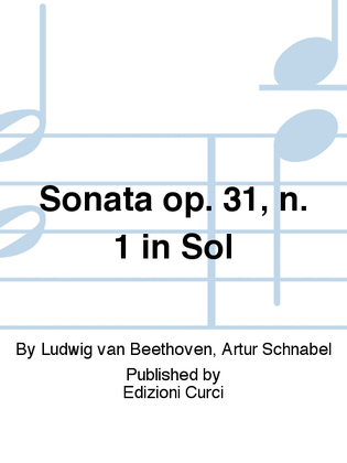Sonata op. 31, n. 1 in Sol