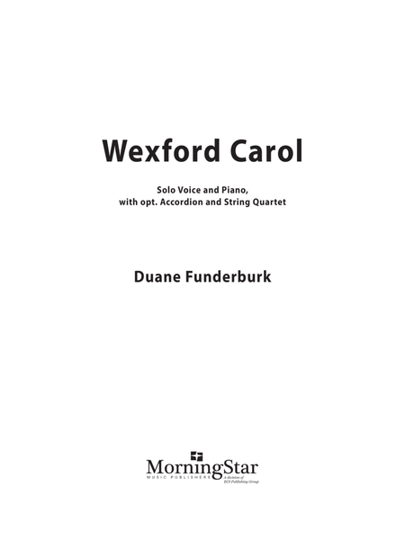 Wexford Carol (Piano/Vocal Score)