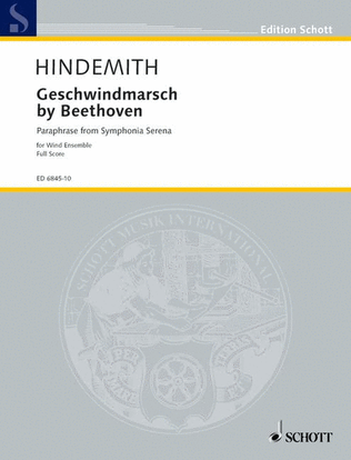 Geschwindmarsch by Beethoven