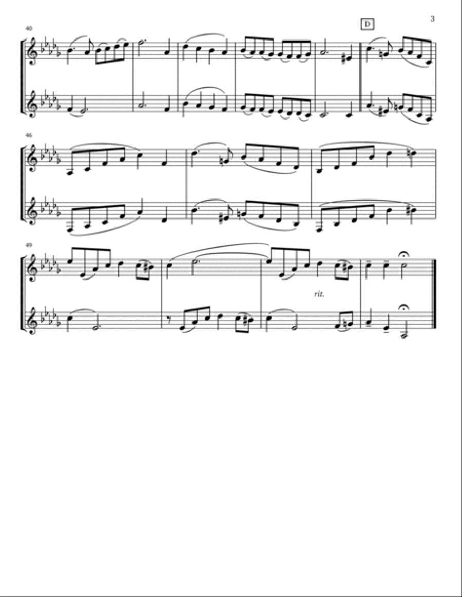 A Theme for Gardeners Score and Parts scores gallery preview page 3