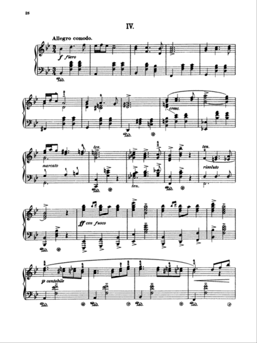 Moszkowski: Spanish Dances, Op. 12 Piano Solo scores gallery preview page 1