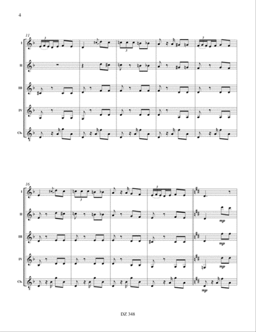 Habanera de Carmen Habanera de Carmen Guitar Ensemble scores gallery preview page 2