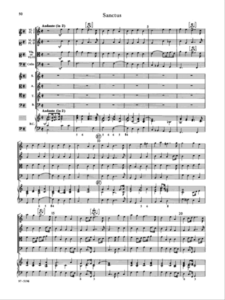 Messe de Minuit pour Noeel (Full Score) 4-Part scores gallery preview page 9