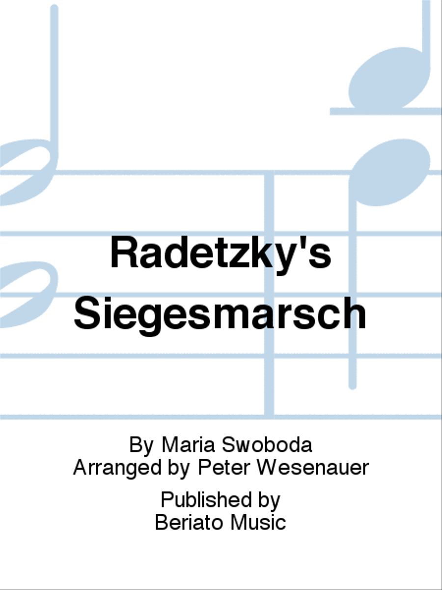 Radetzky's Siegesmarsch Concert Band scores gallery preview page 1