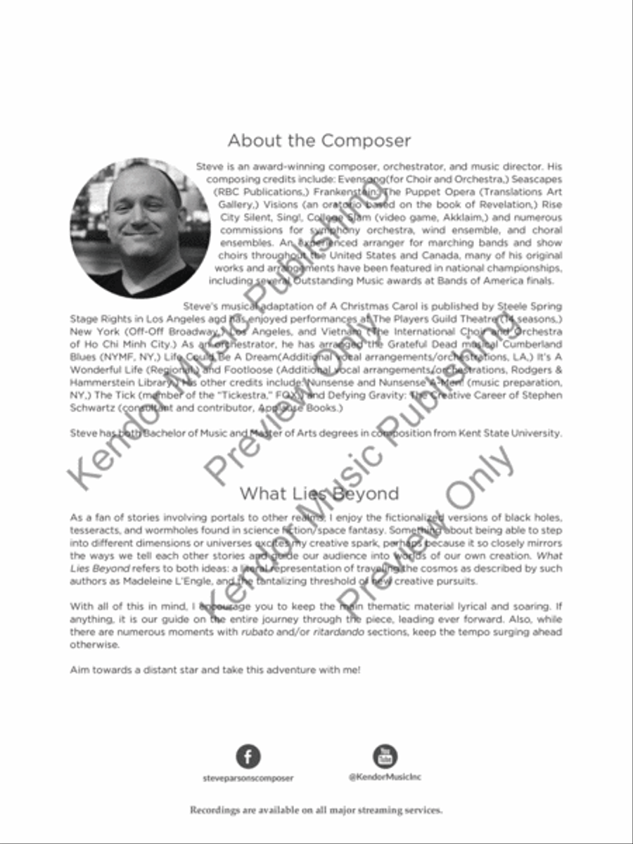 What Lies Beyond What Lies Beyond String Orchestra scores gallery preview page 3