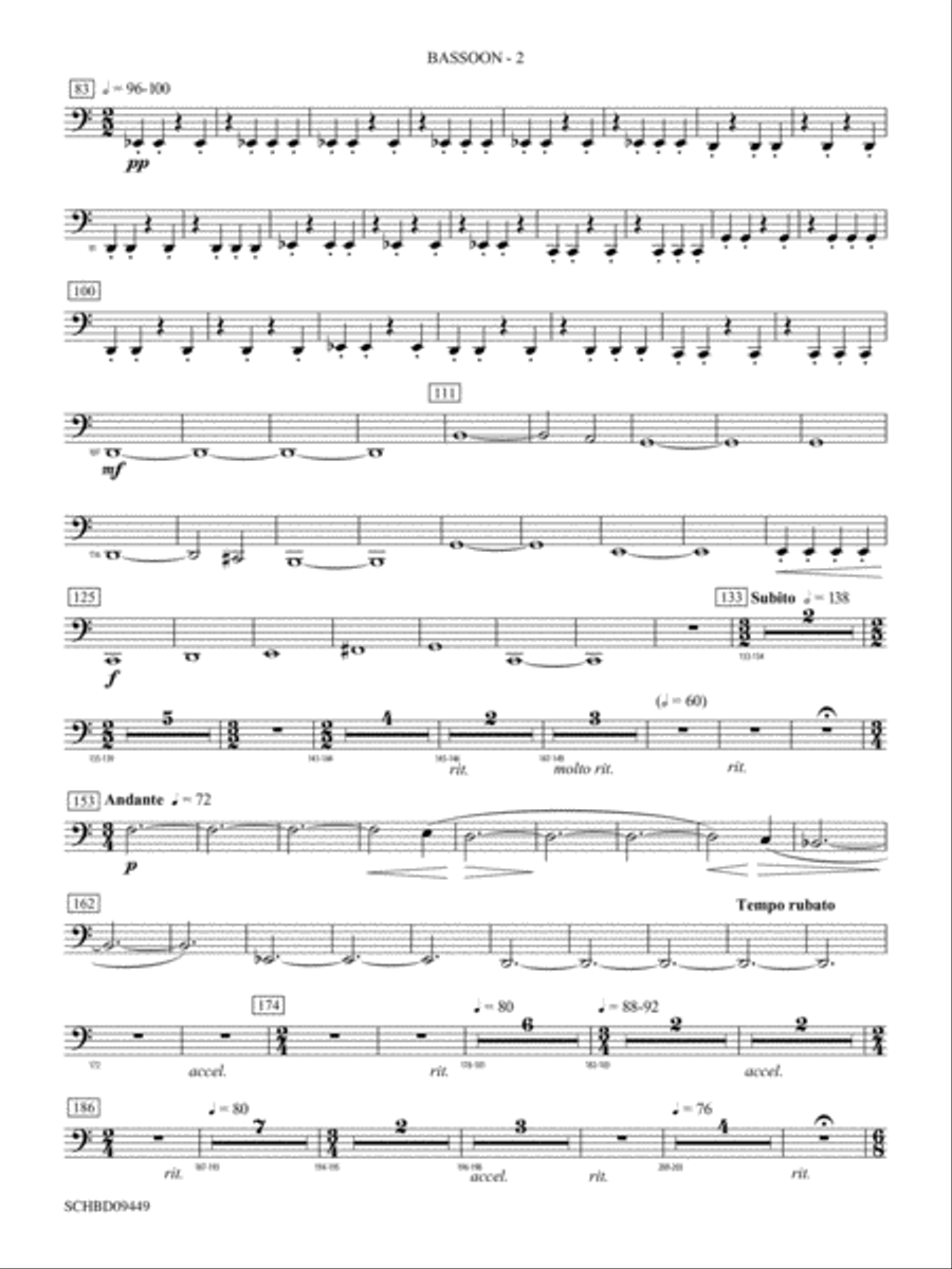 Psalm 46: Bassoon Psalm 46: Bassoon Concert Band scores gallery preview page 2