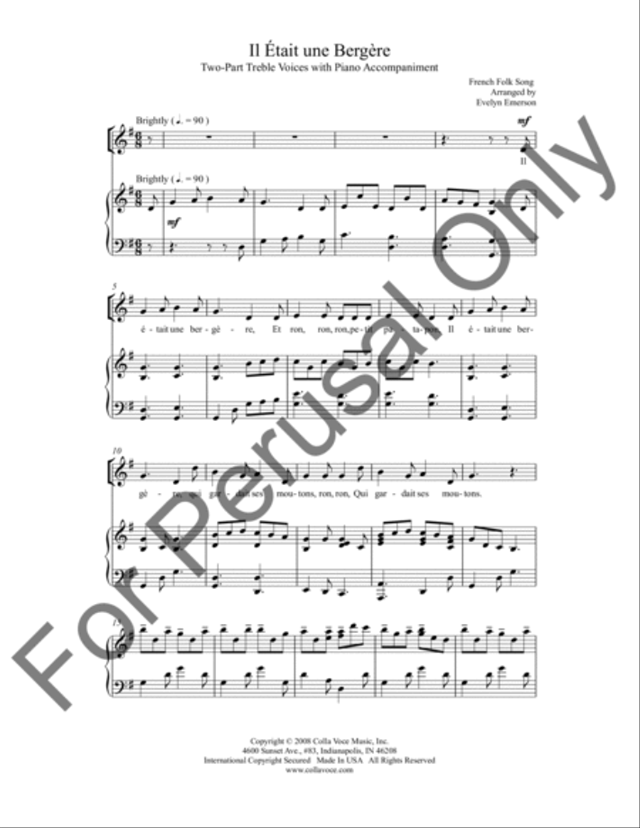 Il Était une Bergère SA scores gallery preview page 2