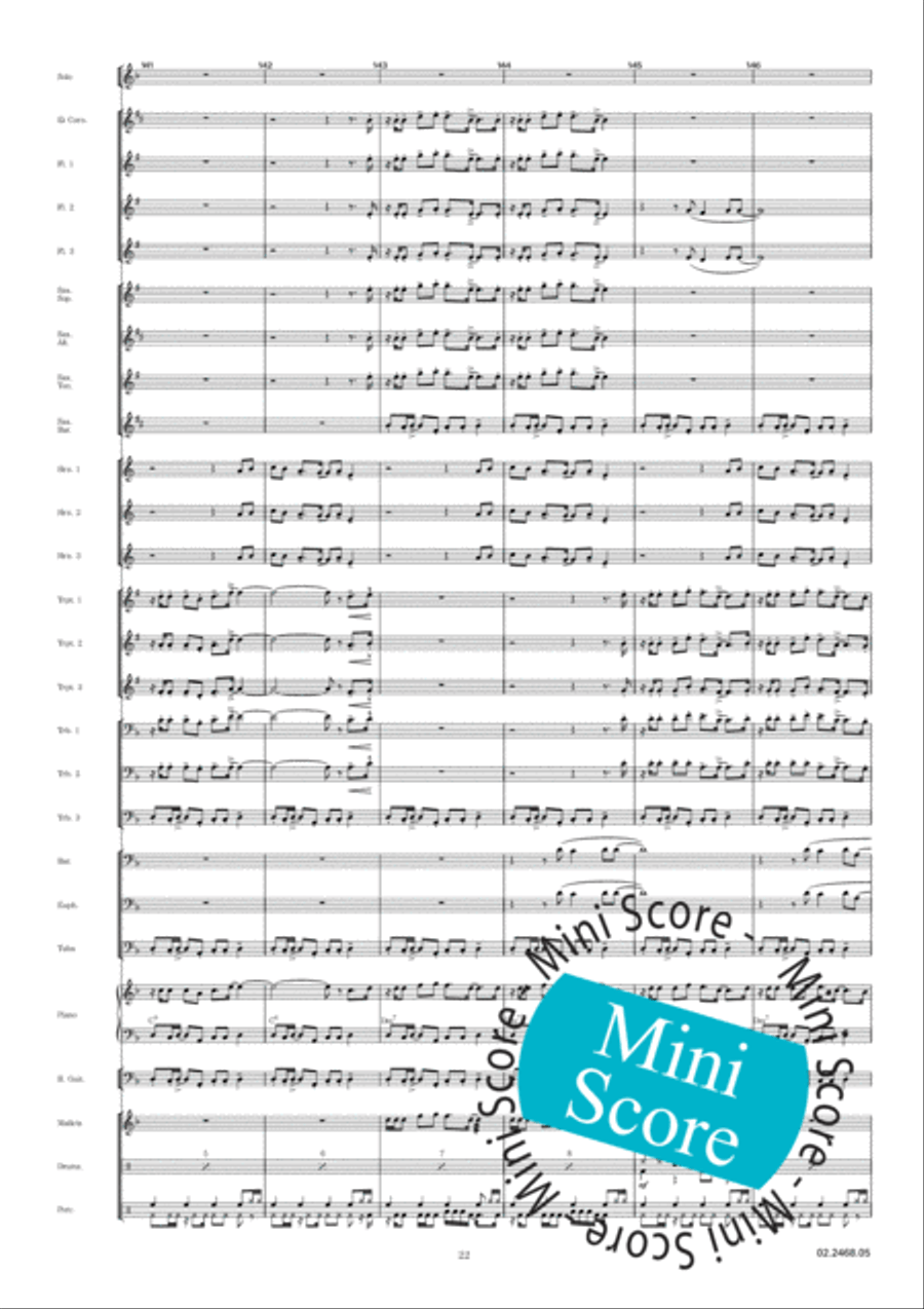 Gloria Estafette Big Band scores gallery preview page 26