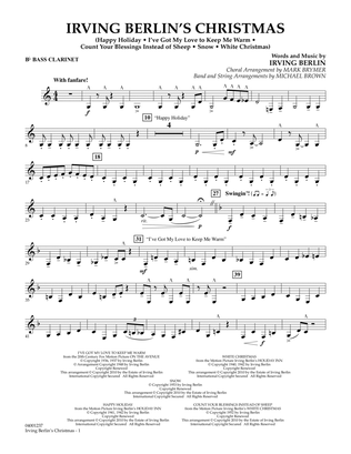 Irving Berlin's Christmas (Medley) - Bb Bass Clarinet