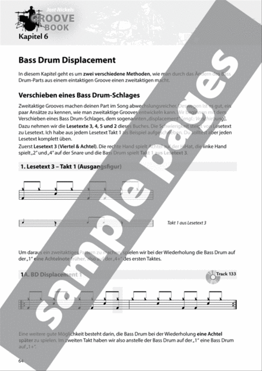 Jost Nickel's Groove Book Drum Set scores gallery preview page 8
