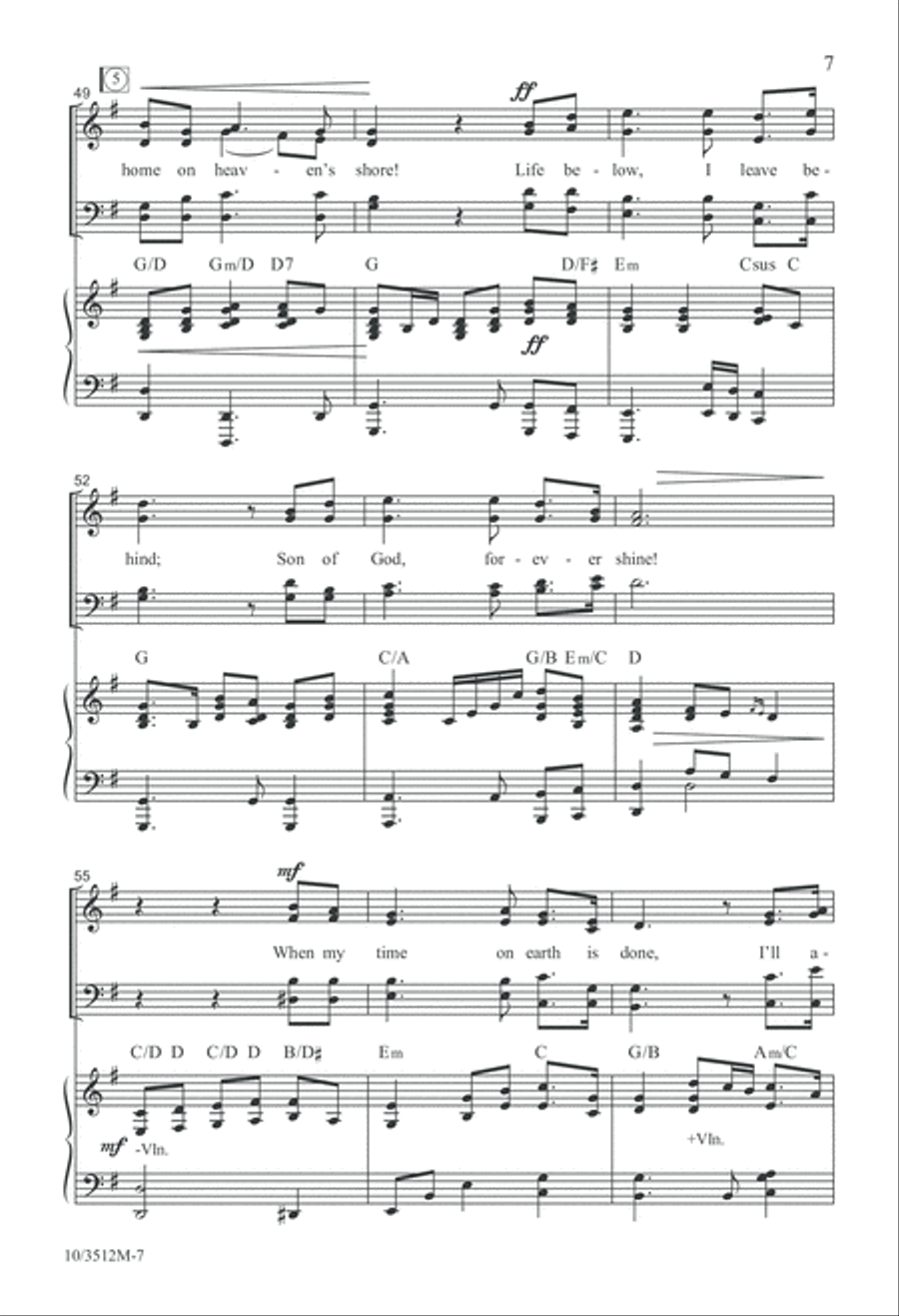 Shepherd Psalm 4-Part scores gallery preview page 8