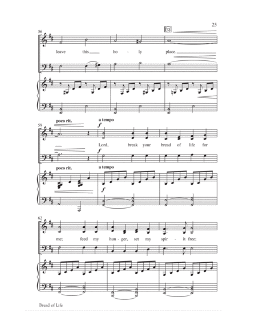 We Remember Calvary (SAB) 3-Part scores gallery preview page 28