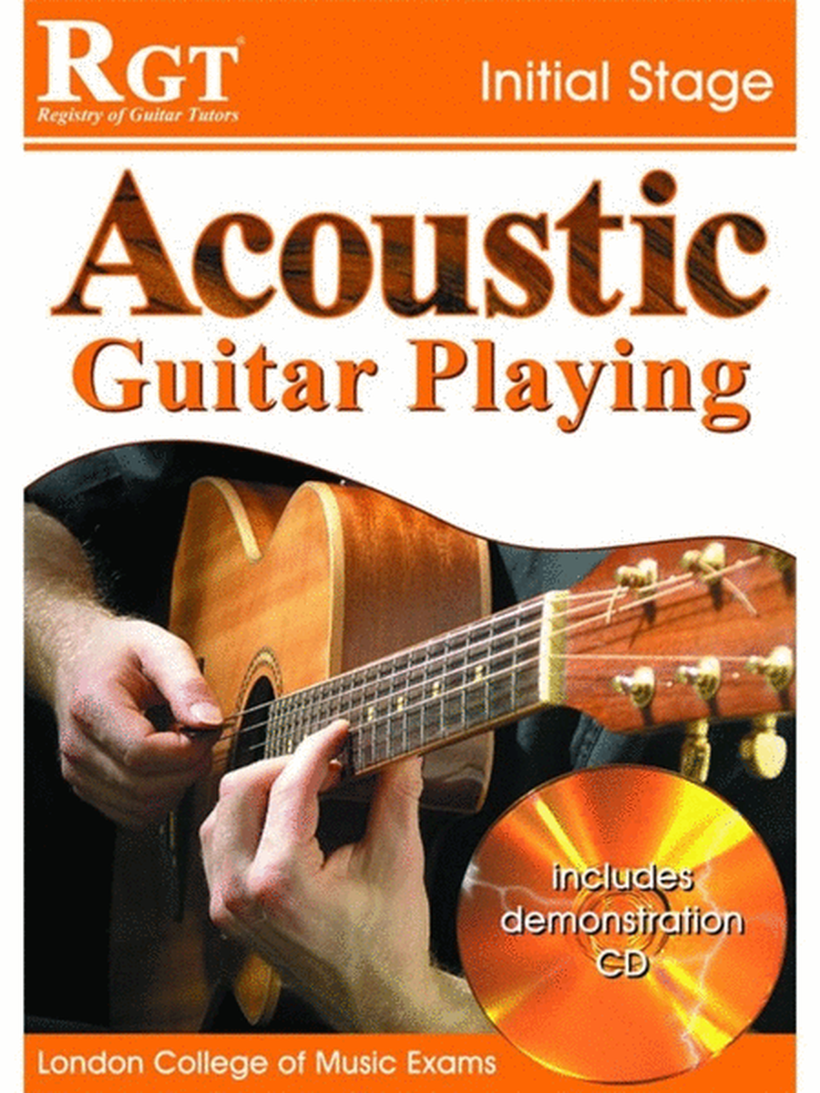 Rgt Acoustic Guitar Playing Initial Book/CD