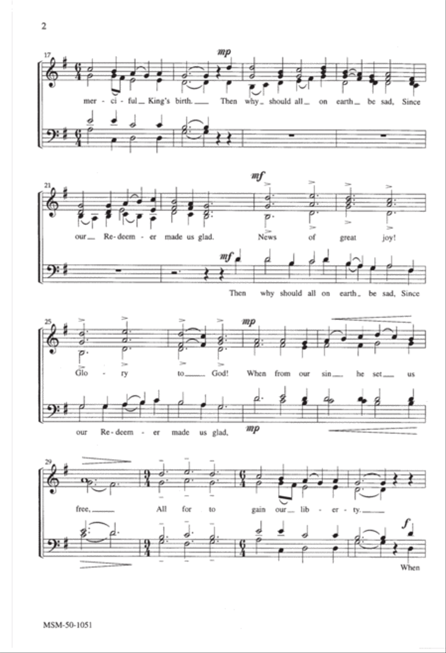 On Christmas Night Divisi scores gallery preview page 2