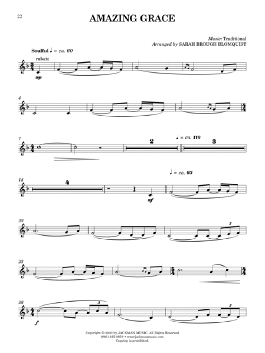 Path to Serenity - C Inst. Treble Clef Piano scores gallery preview page 2
