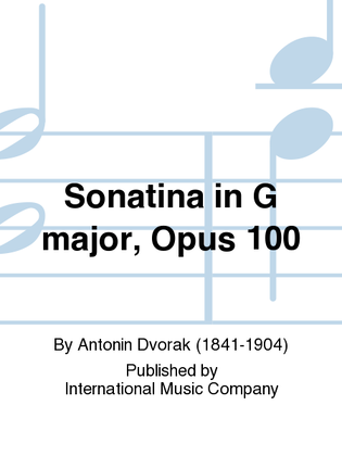 Book cover for Sonatina In G Major, Opus 100