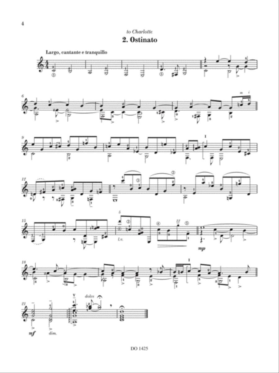 3 Studies 3 Studies Classical Guitar scores gallery preview page 5
