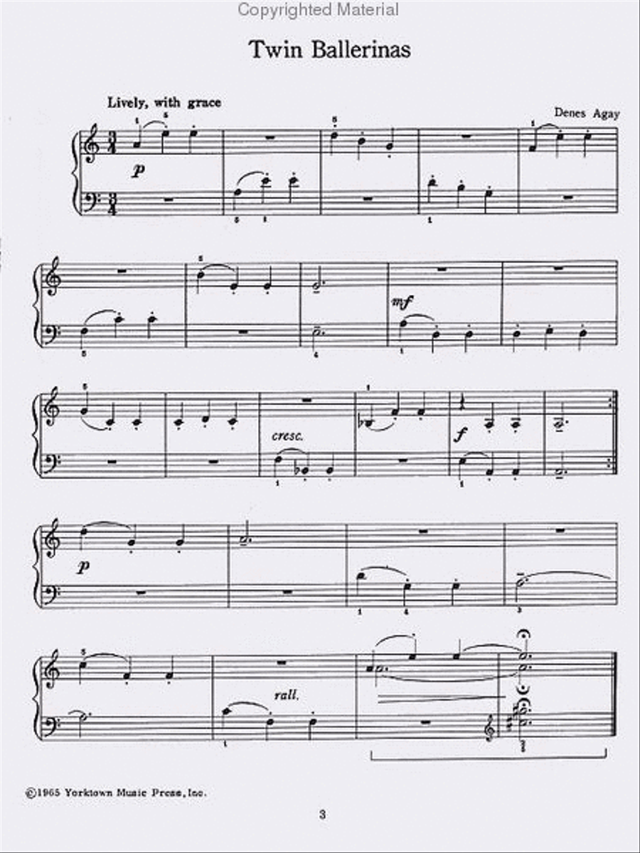 The Joy of Recital Time Piano Solo scores gallery preview page 2